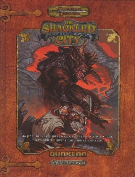 Cover of The Shackled City Adventure Path