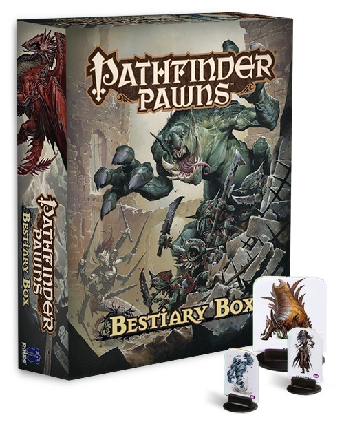 Bestiary Box 2 #217 Toad Pathfinder Battles Pawns / Tokens Giant