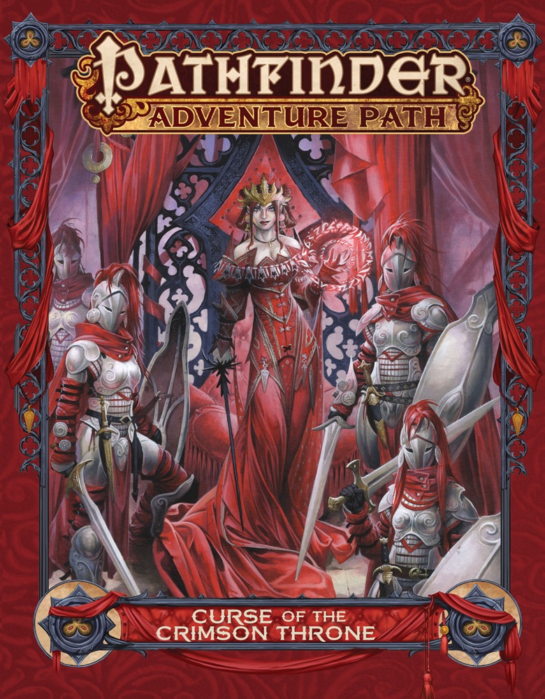 Paizo Pathfinder Adventure Path Curse Of The Crimson Throne PFRPG 