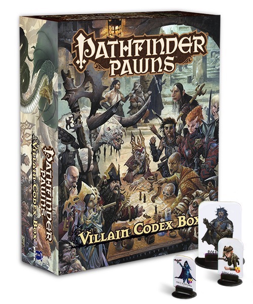 Pathfinder Battles Pawns Villain Codex Box #196 Cad Tokens 