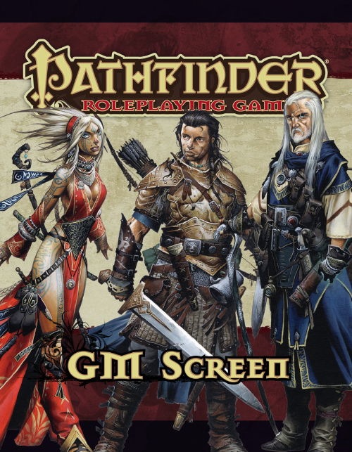Pathfinder 2e - GM Screen Landscape 