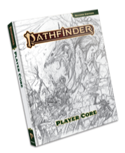 Pathfinder Player Core Sketch Cover