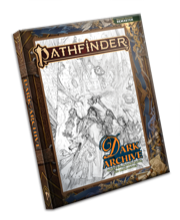Pathfinder Dark Archive (Remastered) Sketch Cover