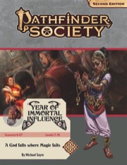 Pathfinder Society Scenario #6-07: A God Falls Where Magic Fails