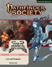 Pathfinder Society Scenario #6-15: Lost and Forgotten