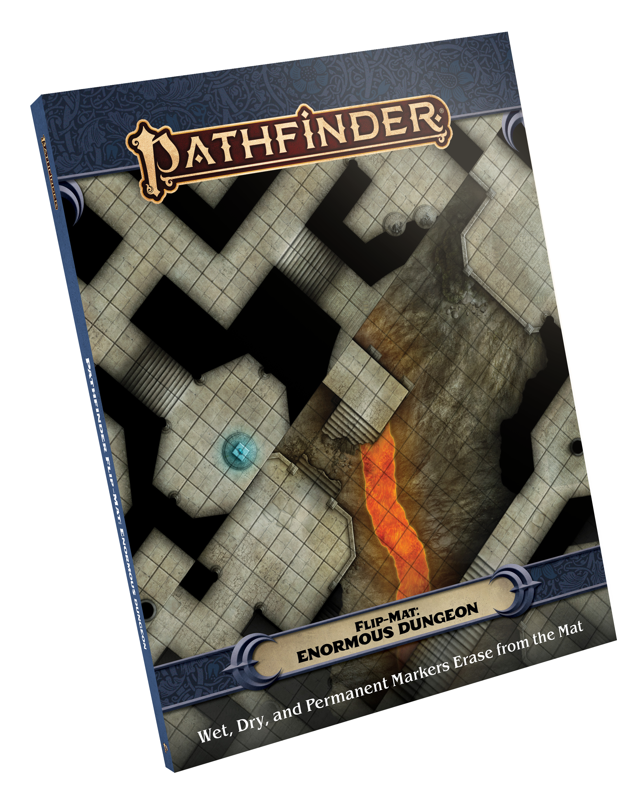 Pathfinder Flip-Mat: Enormous Dungeon - Paizo Publishing