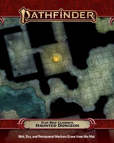 The cover for Pathfinder Flip-Mat Classics: Haunted Dungeon.