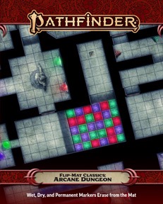 The cover for Pathfinder Flip-Mat Classics: Arcane Dungeon