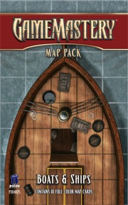 GameMastery Map Pack: Boats & Ships