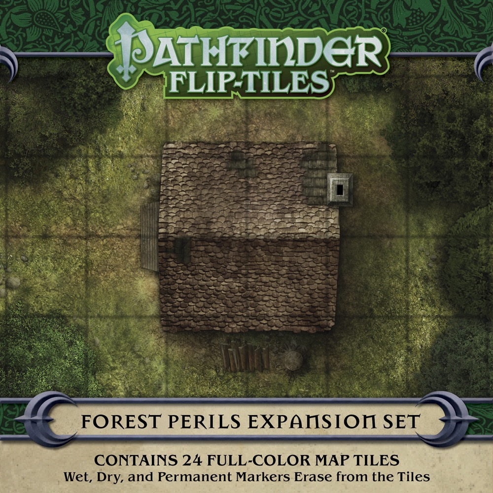 Pathfinder Flip-tiles Forest Perils Expansion Paizo Publishing PZO4076 for sale online 