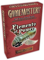 GameMastery Item Cards: Elements of Power Deck