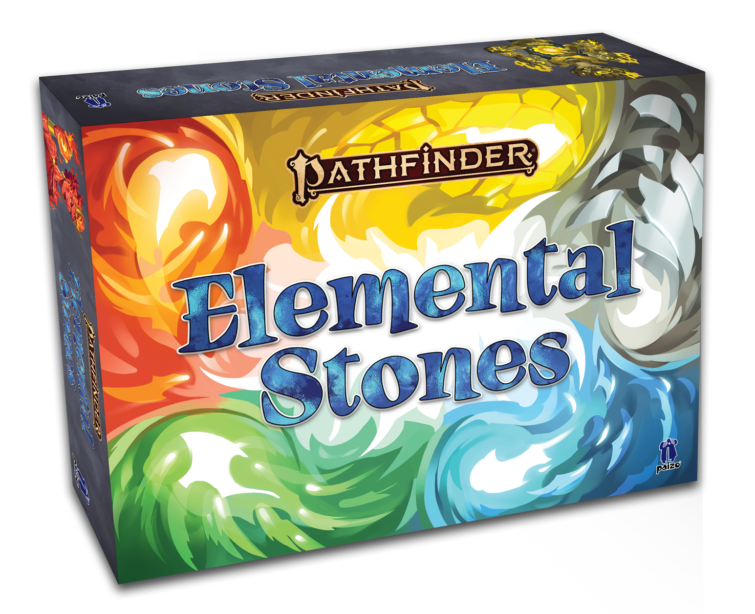 Box Mockup for Elemental Stones