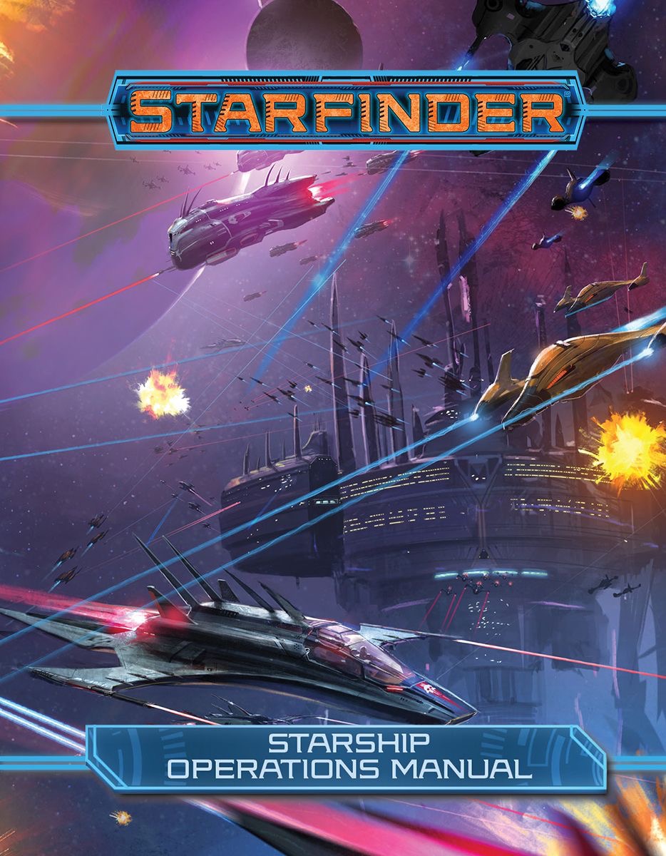 Starship Operations Manual Hardcover PZO7114 Paizo Publishing Starfinder RPG 