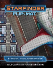 Starfinder Flip-Mat: Starship, The Sunrise Maiden