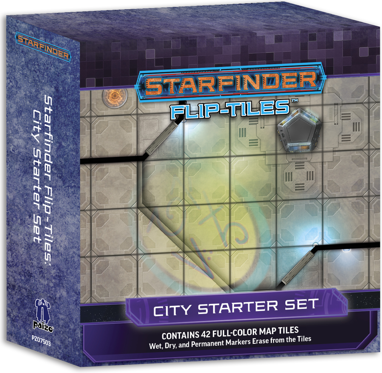 Starfinder Flip-Tiles: City Starter Set box