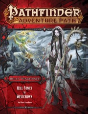 Cover of Pathfinder Adventure Path #108: Hell Comes to Westcrown (Hell's Vengeance 6 of 6)