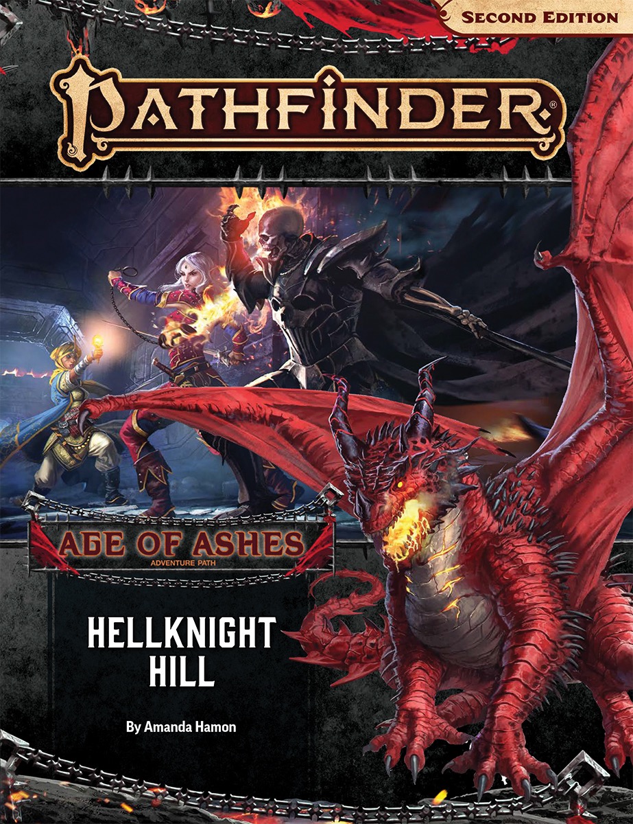 Cover of Pathfinder Adventure Path #145: Hellknight Hill (Age of Ashes 1 of 6)