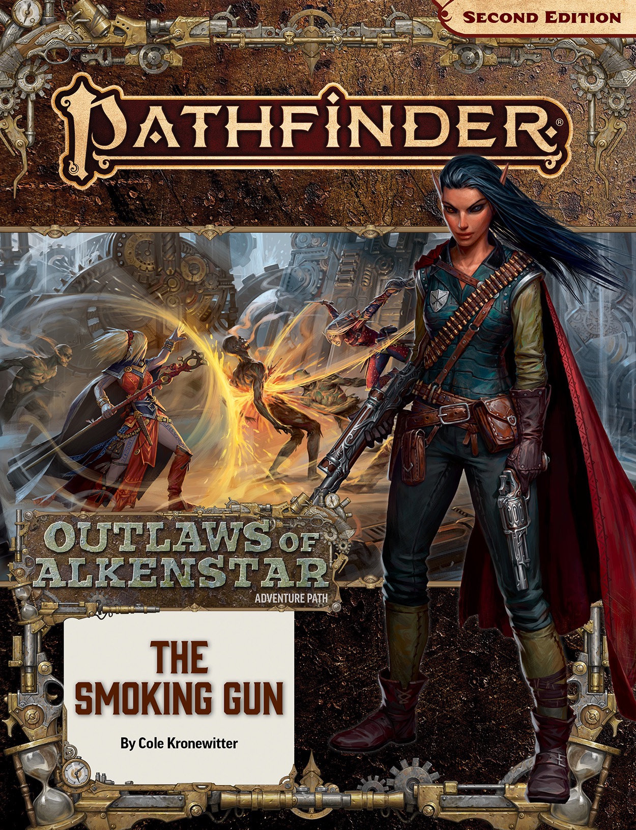 Pathfinder Adventure Path 180: The Smoking Gun Outlaws of Alkenstar 3 of 3 -  Paizo Publishing