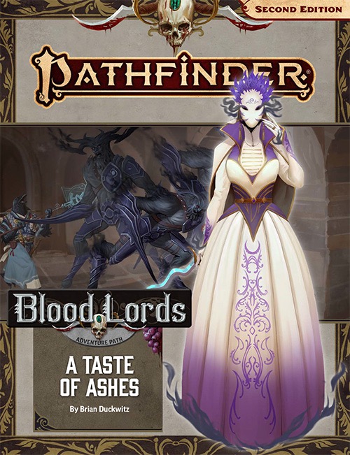 Pathfinder Adventure Path 185: A Taste of Ashes Blood Lords 5 of 6 -  Paizo Publishing