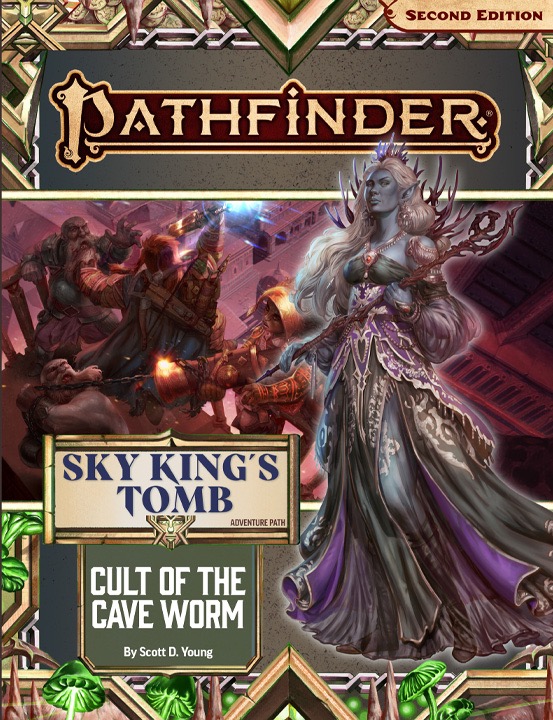  Pathfinder Adventure Path #194: Cult of the Cave Worm (Sky  King's Tomb 2 of 3)