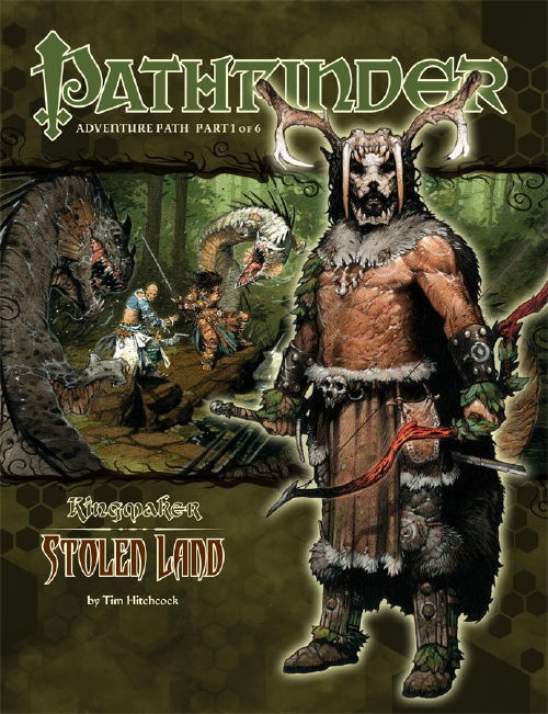 Cover of Pathfinder Adventure Path #31: Stolen Land (Kingmaker 1 of 6)