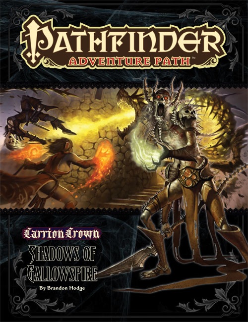 Cover of Pathfinder Adventure Path #48: Shadows of Gallowspire (Carrion Crown 6 of 6)