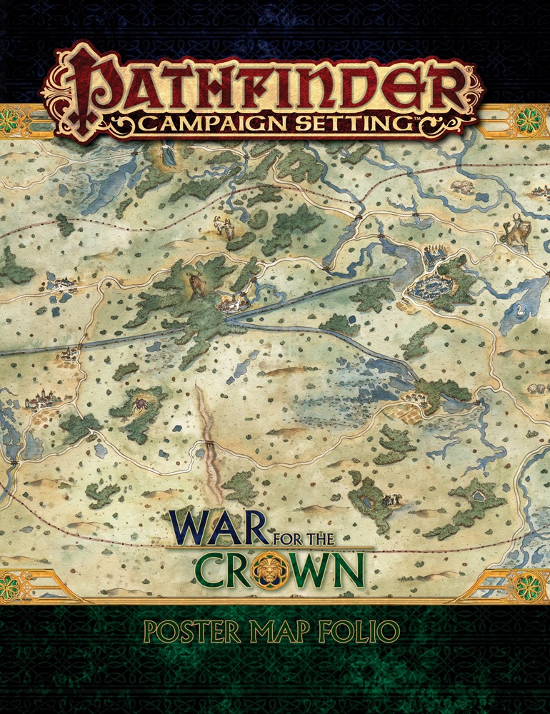  Pathfinder Chronicles: Legacy of Fire Map Folio