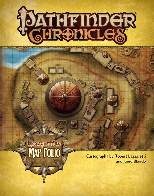  Pathfinder Chronicles: Legacy of Fire Map Folio