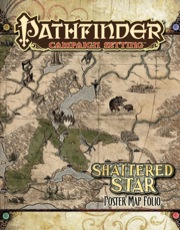 Pathfinder Campaign Setting: Shattered Star Poster Map Folio