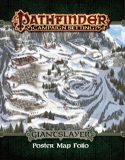 Pathfinder Campaign Setting: Giantslayer Poster Map Folio