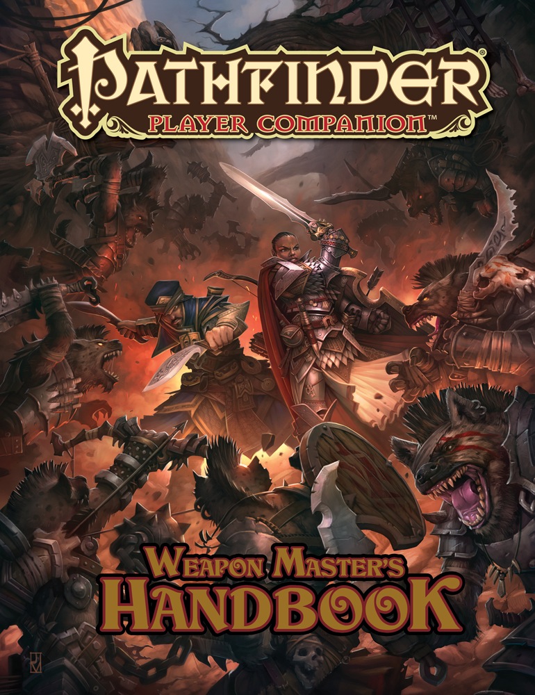 Pathfinder how does advanced weapon deals training work for weapon master