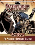 Pathfinder Society Adventure Card Guild Adventure #2-6—The Shattered Blades of Alaznist PDF