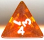 d4 Die: Transparent