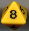 d8 Die: Opaque