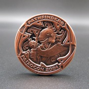 Pathfinder Hero Point Token: PaizoCon 2024 (Copper)