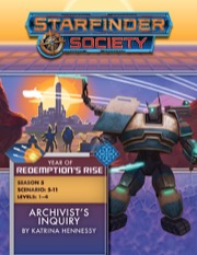 Starfinder Society Scenario #5-11: Archivist's Inquiry