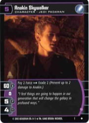 Star Wars TCG: Anakin Skywalker Promo Card