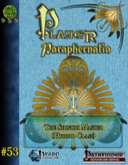 Player Paraphernalia #53: The Shinobi Master (PFRPG) PDF