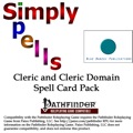 Simply Spells: Cleric Spell & Domain Spell Cards Combo Package (PFRPG) PDF