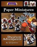 Battle! Studio Paper Minis: Dwarven Adventurers PDF