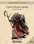 Echelon Reference Series: Cleric Spells (PRD-Only) PDF