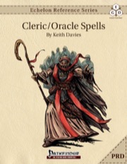 Echelon Reference Series: Cleric Spells (PRD-Only) PDF