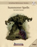 Echelon Reference Series: Summoner Spells (PRD-Only) PDF