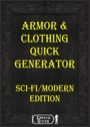 Armor & Clothing Quick Generator: Sci-Fi/Modern Edition PDF