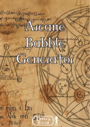 Arcane Babble Generator PDF