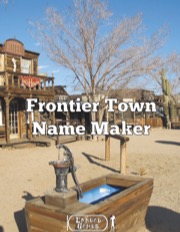 Frontier Town Name Maker PDF