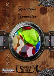 Gemstone Generator (PFRPG) PDF