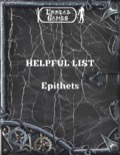 Helpful List - Epithets PDF