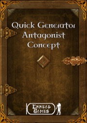 Quick Generator: Antagonist Concept PDF