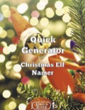 Quick Generator Christmas Elf Namer PDF